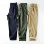 裤 冲锋裤 子 秋冬季 日系外贸加绒耐脏耐磨直筒能工装 防水男士 休闲裤