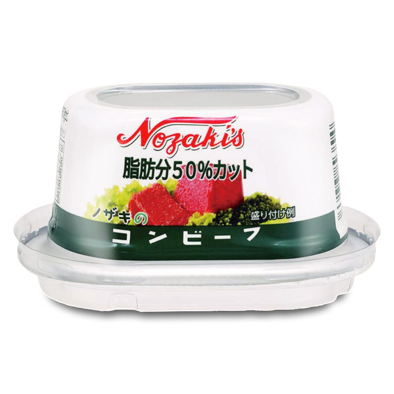 低卡低脂川商牛肉午餐肉罐头日本原装进口低热量碳水零食品代餐