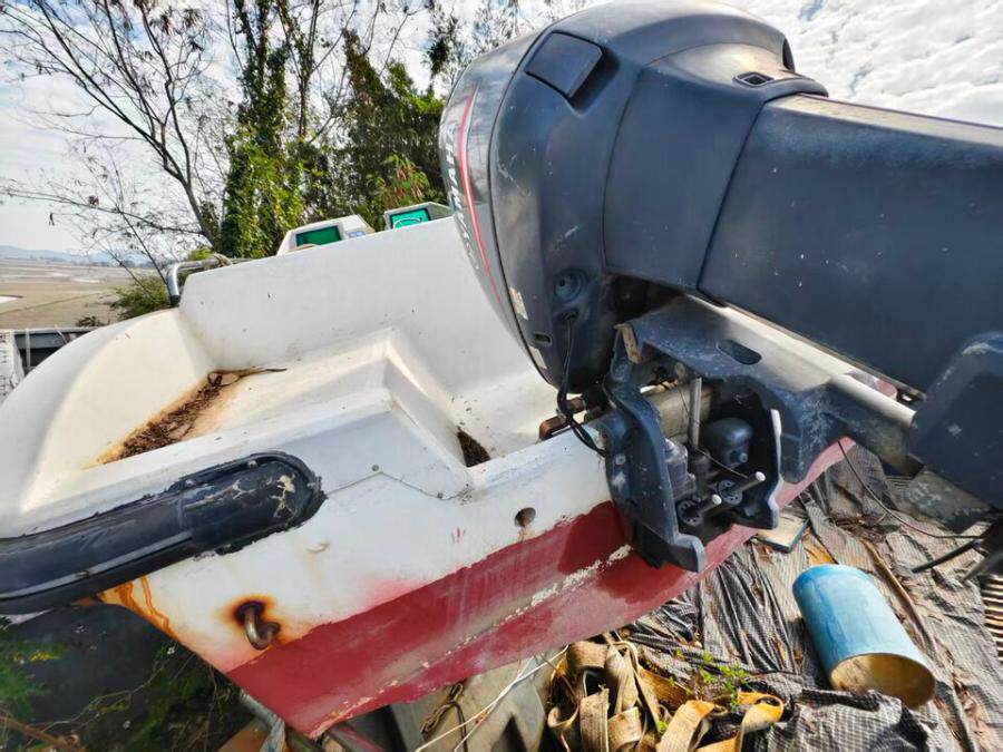 随案移送的飞艇2艘