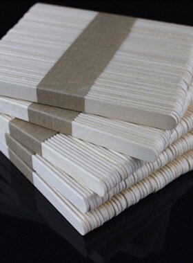new 200 pcs wooden popsicle stick ice cream lolly cake diy