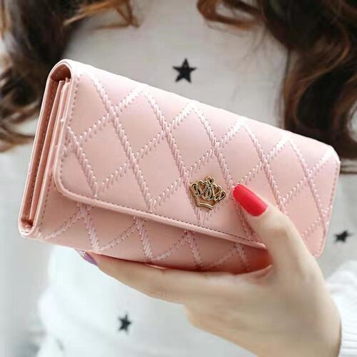 Long wallet female women wallet purse longs style fashion。