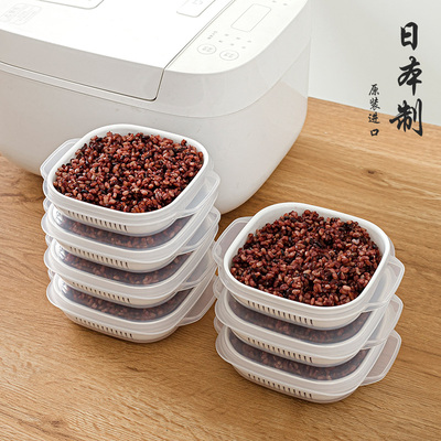 日本进口食品级可加热米饭分装盒