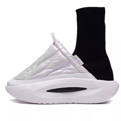 李宁 云游Fluffy 一体织 防滑耐磨 轻量高回弹 面包鞋 女款