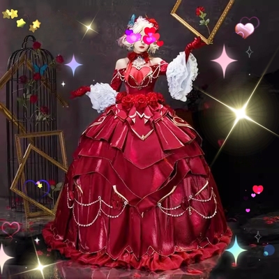 第五人格cos服饰红夫人cosplay套装女角色标本画廊假发小学生周边