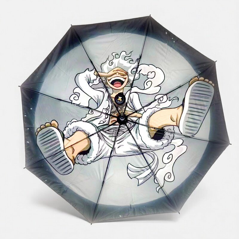 海贼王周边自动伞路飞联名雨伞索隆遮阳伞山治娜美乔巴乌索普罗宾