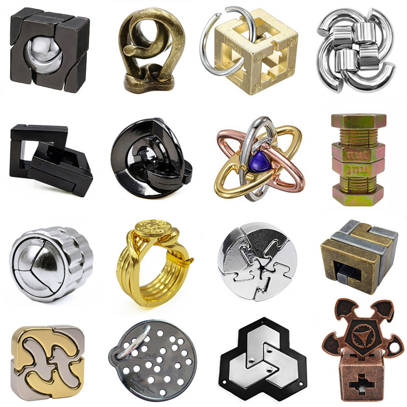 高难度地狱十级Puzzle烧脑抗压解闷鲁班锁儿童益智解谜玩具孔明锁,玩具/童车/益智/积木/模型,解锁/解环玩具,淘宝优惠券,粉丝福利购,淘宝优惠卷