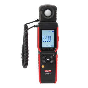 优利德UT381A数字式照度计高精度光照计测光仪光度计照度测量仪