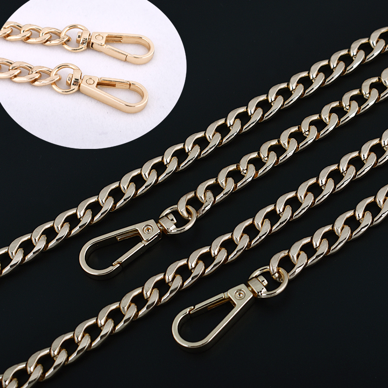 MK扁链DIY手工包配件高档金属链条单买单肩斜挎背包光滑加长包带