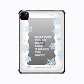 12.9创意卡通air7 新春联名白色雪花波浪适用苹果iPad 11代防摔壳13 6保护套ipad10 Pro11寸平板电脑mini7