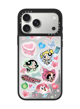 飞天小女警家族贴纸The Powerpuff Girls适用iPhone17Promax苹果16手机壳15潮牌14防摔套13个性12女11磁吸版