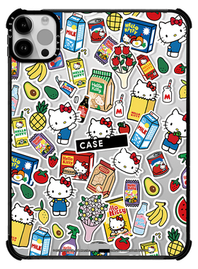 CASE联名hellokitty凯蒂猫适用苹果iPad Pro12.9寸平板保护套2024 Air第3/4/5/6/7代11寸卡通可爱防摔壳mini