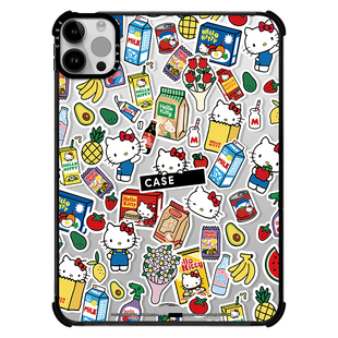 CASE联名hellokitty凯蒂猫适用苹果iPad Pro12.9寸平板保护套2024 Air第3/4/5/6/7代11寸卡通可爱防摔壳mini