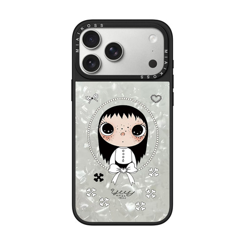 MIAIKOSS/妙吻联名白色珍珠贝母小玉yuy适用iPhone17Promax苹果16手机壳15潮牌14防摔套13个性12女11磁吸版