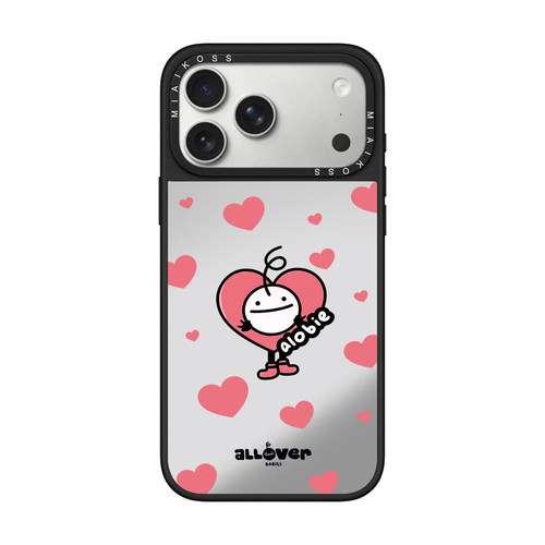 MIAIKOSS联名AnsonLo卢瀚霆同款ALLOVER BABIES可爱爱心小人15适用iPhone17Promax苹果16手机壳14防摔套13女
