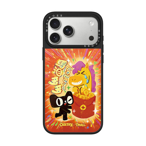 MIAIKOSS/妙吻联名猫甜甜马上暴富马泪多多适用iPhone17Promax苹果16手机壳15潮牌14防摔套13个性12女11磁吸