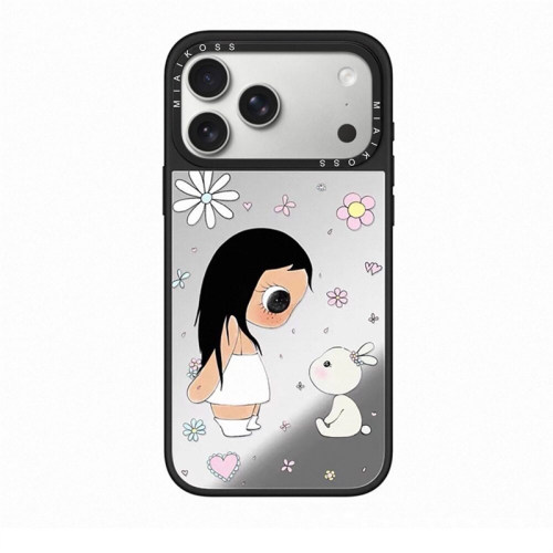 MIAIKOSS/妙吻联名小玉yuy兔子对视适用iPhone17Promax苹果16手机壳15潮牌14防摔套13个性12女11艺术家磁吸版