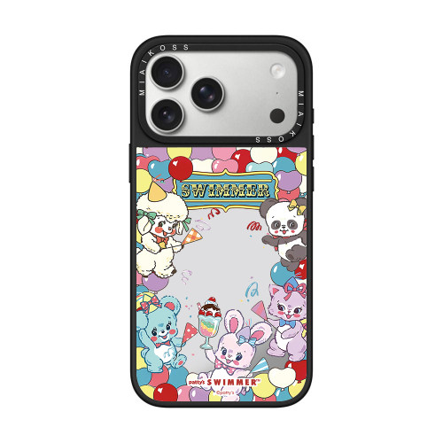 MIAIKOSS/妙吻联名SWIMMER蛋糕小熊兔子适用iPhone17Promax苹果16手机壳15潮牌14防摔套13个性12女11磁吸版18
