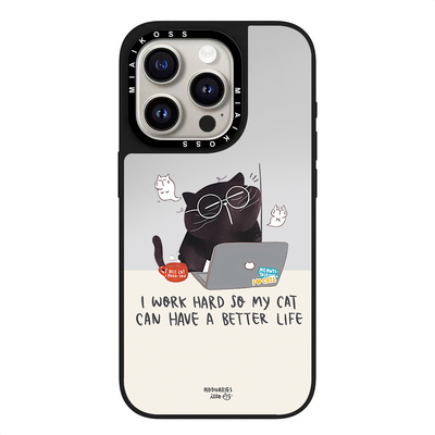 CASE联名moonaries illo可爱睡懒觉猫咪第二弹适用iPhone16Promax苹果17手机壳潮牌14防摔套13个性12女15磁吸