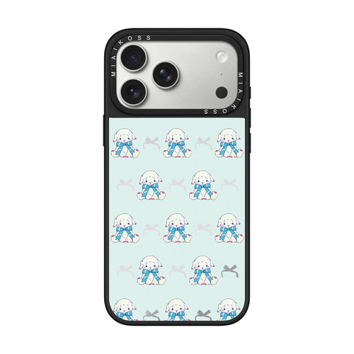 MIAIKOSS/妙吻联名小兔小猫可爱动物排列适用iPhone17Promax苹果16手机壳15潮牌14防摔套13个性12女11磁吸版