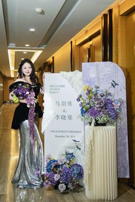 出租大码180斤黑色鱼尾礼服/成人礼宴会/表演礼服战袍/年会礼服