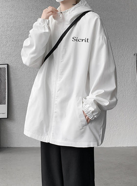 连帽夹克男大码胖子棒球服上衣外套JK65098-W45