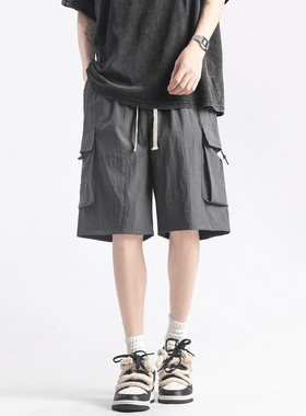 深度库存直播速干裤沙滩裤子男宽松休闲运动裤工装裤DK60-特批20