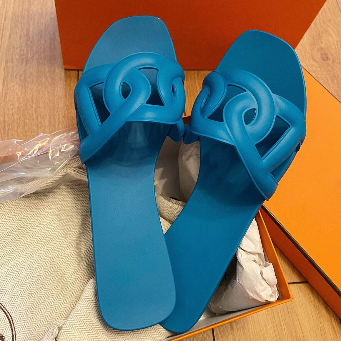 网红夏季新款h家海南三亚沙滩鞋