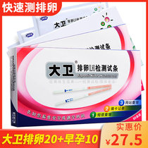 David's ovulation test paper 20 + 10 pregnancy test papers for early pregnancy