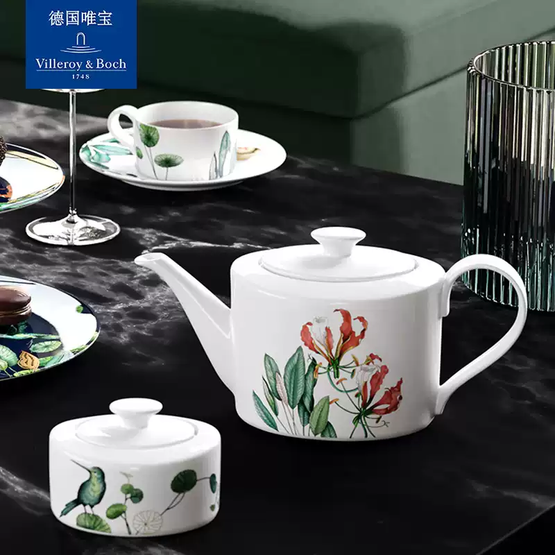 唯宝德国进口骨瓷餐具套装繁花