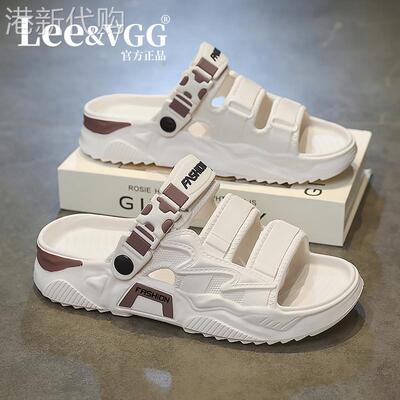 Lee&vgg凉鞋男2026新款夏季外穿软底防滑开车两用户外沙滩凉拖鞋