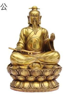 全铜杨公铜像工艺品杨筠松装饰品