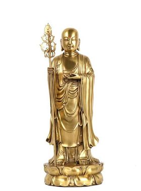 全铜家用装饰地藏王佛像摆件