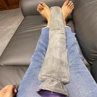 暖脚敷肚子被窝专用神器 暖水袋暖手宝大号长条款 长款 热水袋注水式