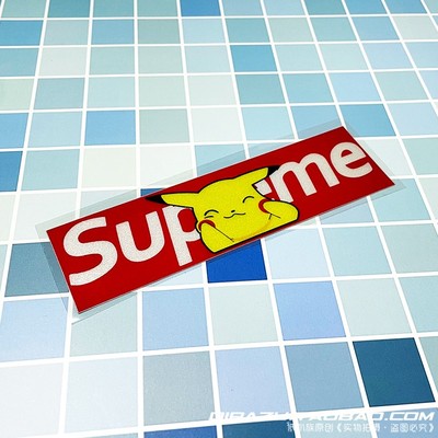 电动反光车贴皮卡丘卡通搞笑汽车