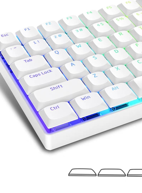 DNDKB键王科技超薄矮轴非JWA高度侧刻热升华nuphy keychron透光