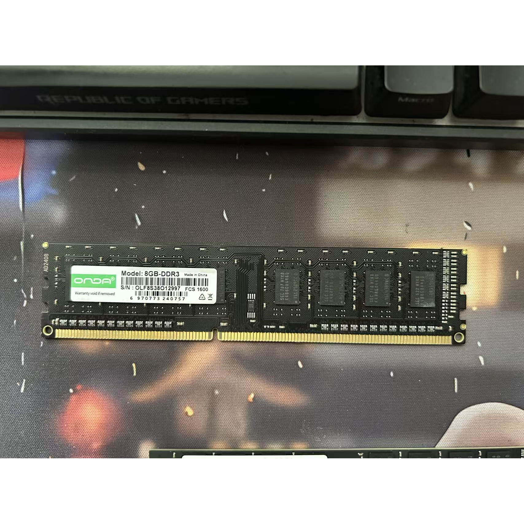 二手拆机原装现货DDR3昂达8GB 1600hz台式机内存条
