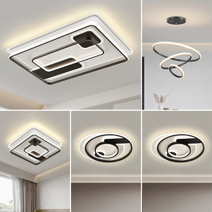 客厅主灯护眼吸顶灯房间大气卧室客厅现代简约全光谱房间灯具LED