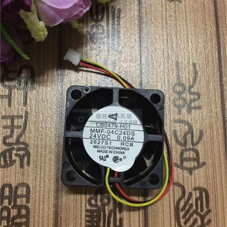 原裝三菱MR-J3驅動器風扇CB0479-H01 MMF-04C24DS-RCB 24V 0.09A