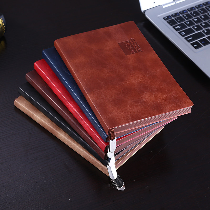 金派软皮笔记本本子A5记事本商务日记本B5办公文具批发小本子随身