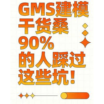 水文地质GMS地下水数值建模服务 MODFLOW/MT3DMS代做 一对一指导
