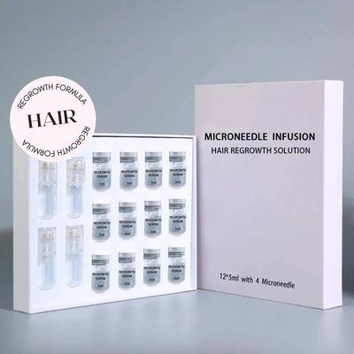 跨境爆款头发生长密发微针精华套装MICRONEEDLE INFUSION