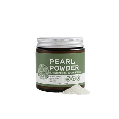 Pearl Powder Remineralizing Tooth Scrub牙粉 清洁牙渍清新口气