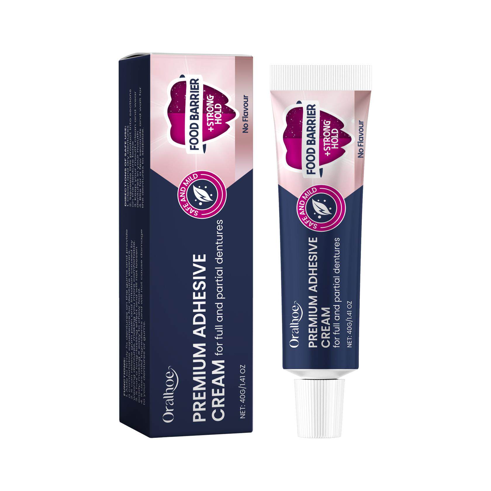 Thermoplastic Denture Adhesive 假牙固定粘合剂 提高舒适感
