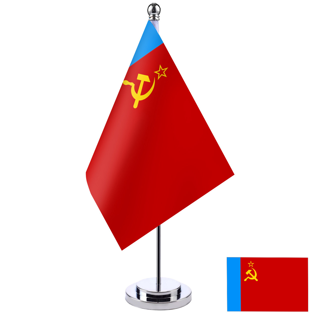 ussr俄罗斯苏维埃联邦社会主义共和国国旗1954–1991桌面旗帜摆件