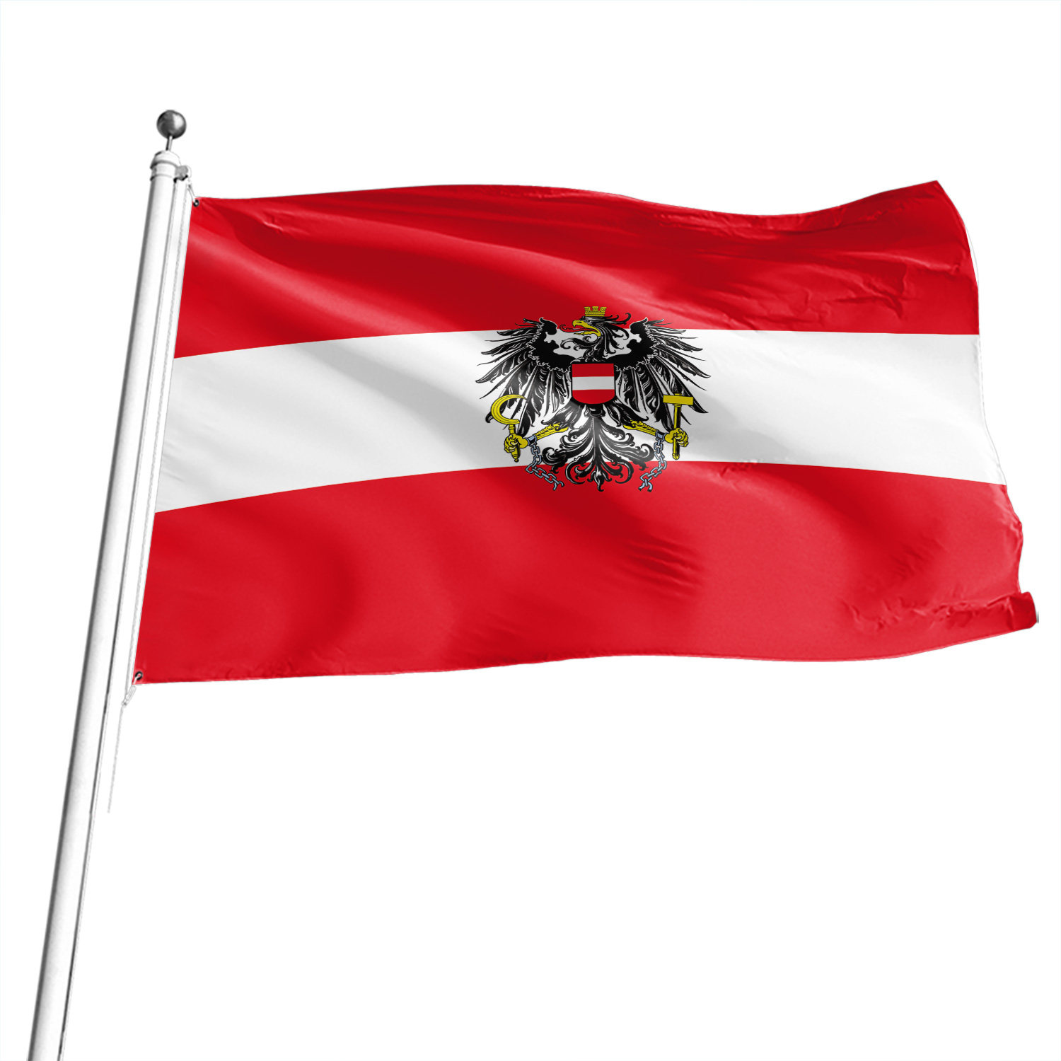 奥地利(鹰)国旗 2号3号4号5号旗帜世界各国国旗 户外室内挂旗