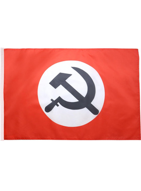 俄罗斯 Bolshevik 旗帜100D涤纶红色布尔什维克64*96cm/96*144cm