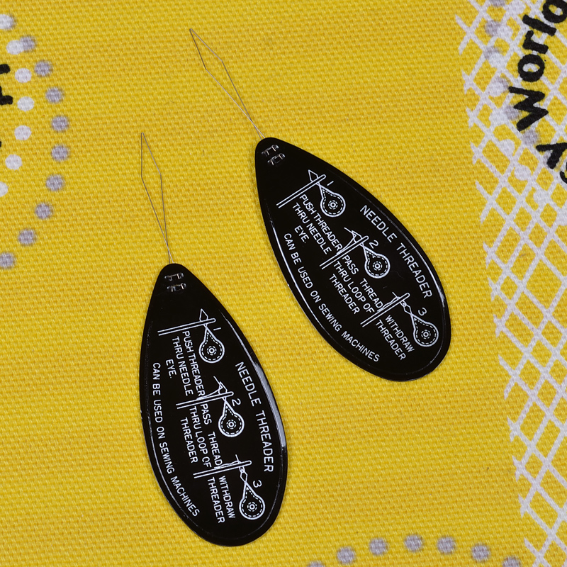 台湾雅趣进口穿针器穿线器引线器铝片认针器手工缝纫机穿针引线器