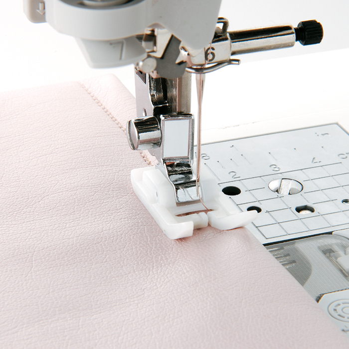 brother兄弟家用电动多功能缝纫机原装不粘压脚皮革PVC聚乙烯材料