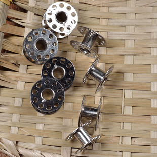 老式脚踏家用DIY缝纫机铁梭芯配件梭心底线蝴蝶飞人蜜蜂牡丹芳华