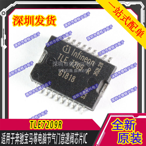 TLE7209-2R TLE7209R 适用于奔驰宝马等电脑节气门怠速阀芯片IC
